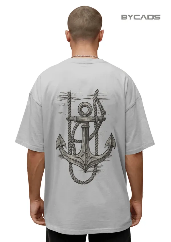 White_Cotton_Anchored_Soul_|_Nautical_Graphic_Tee