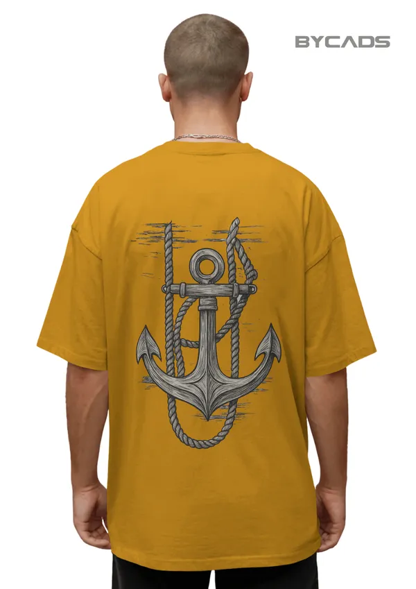 Yellow_Cotton_Anchored_Soul_|_Nautical_Graphic_Tee