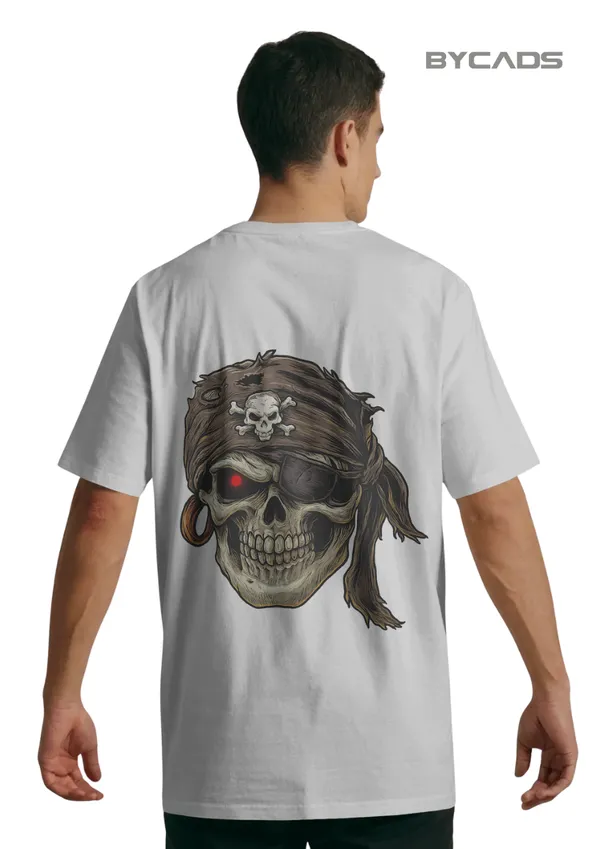 White_Cotton_Cyberskull_Pirate_Tee_|_Rogue_Spirit,_Red-Eyed_Vengeance
