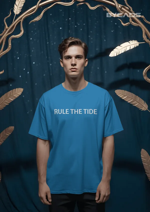 Blue_Cotton_Treasure_Hunt_Skull_Pirate_T-Shirt_|_Deep_Sea_Rebels_Drop