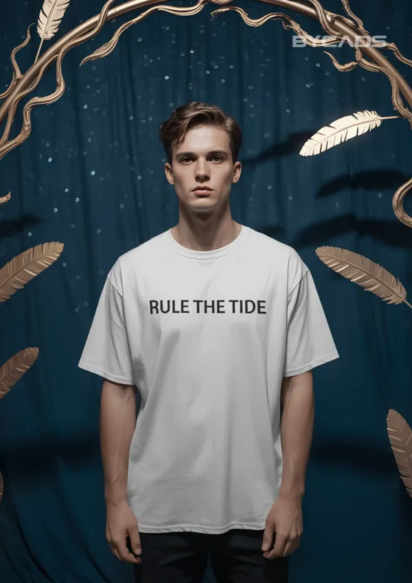 White_Cotton_Treasure_Hunt_Skull_Pirate_T-Shirt_|_Deep_Sea_Rebels_Drop