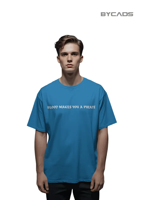 Blue_Cotton_Legends_Never_Die_Oversized_Pirate_T-Shirt_|_Street_Legacy_Drop