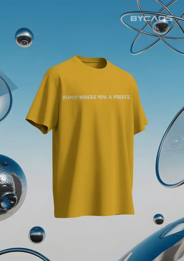 Yellow_Cotton_Legends_Never_Die_Oversized_Pirate_T-Shirt_|_Street_Legacy_Drop