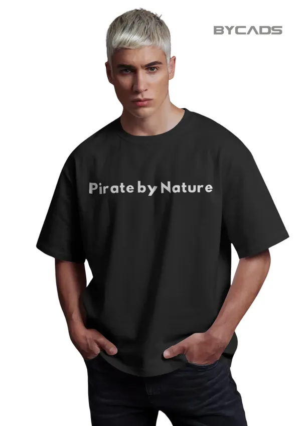Black_Cotton_Rogue_Pirate_Illustration_Oversized_Graphic_Unisex_T-Shirt_|_Signature_Drop