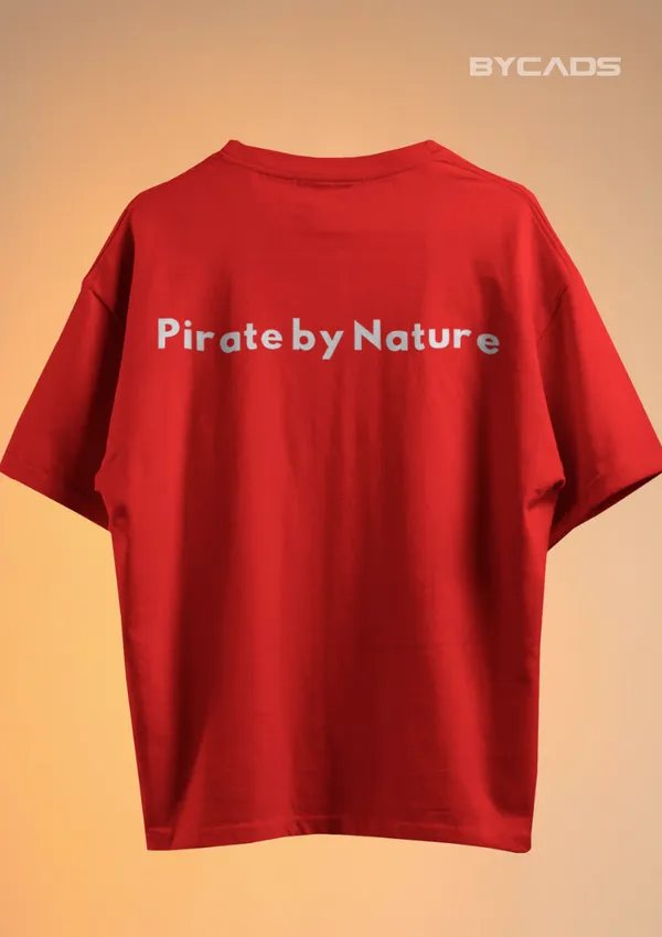 Red_Cotton_Rogue_Pirate_Illustration_Oversized_Graphic_Unisex_T-Shirt_|_Signature_Drop
