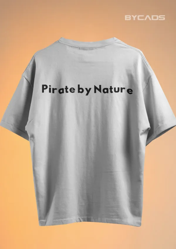 White_Cotton_Rogue_Pirate_Illustration_Oversized_Graphic_Unisex_T-Shirt_|_Signature_Drop