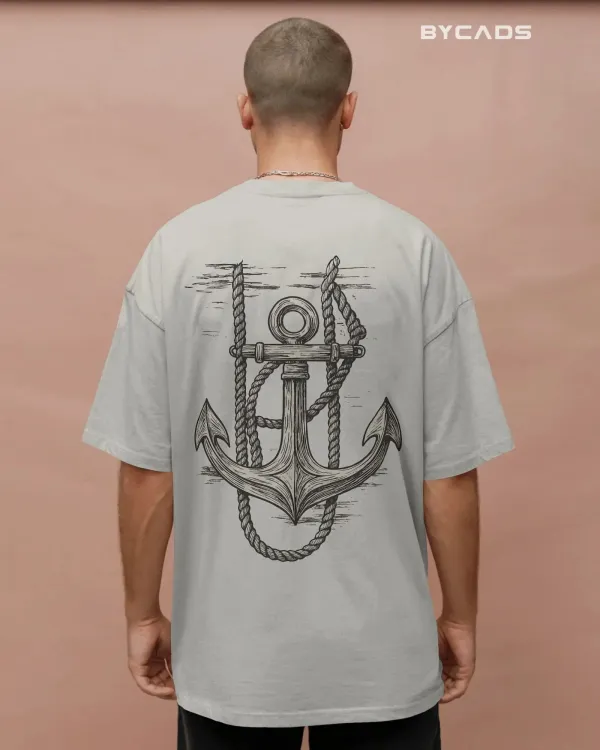 White_Cotton_Anchored_Soul_|_Nautical_Graphic_Tee