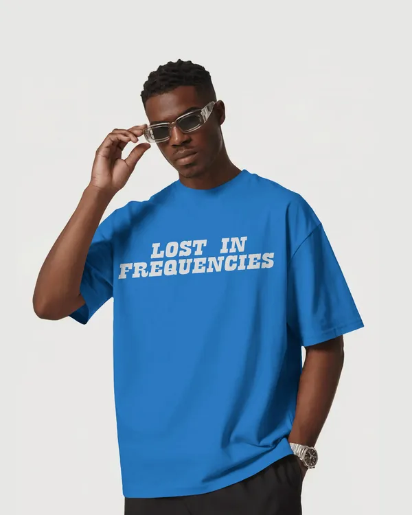 Blue_Cotton_Cosmic_Frequency_Oversized_Alien_Unisex_Graphic_Tee