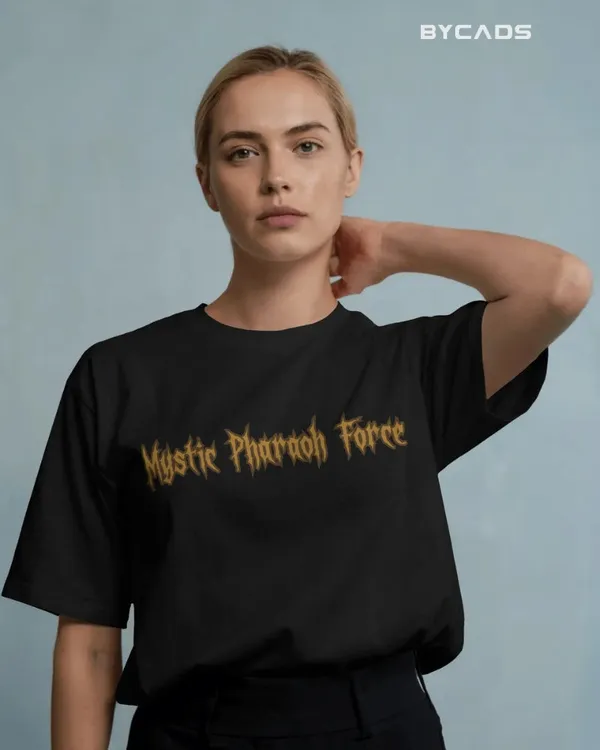 Black_Cotton_Mysterious_Cleopatra_Oversized_T-Shirt_|_Gothic_Egyptian_Streetwear