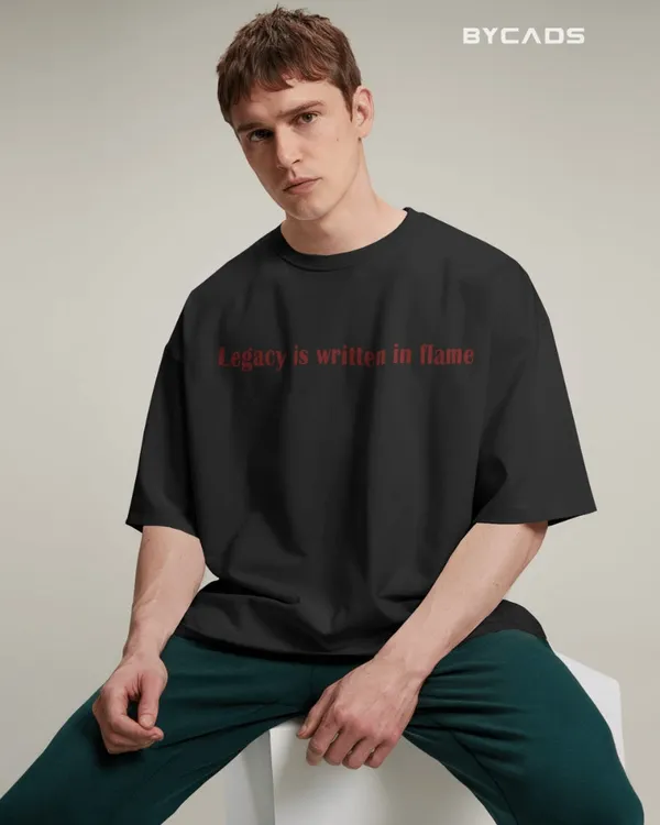 Black_Cotton_Unique_Red_Dragon_|_Oversized_Urban_Warrior_T-Shirt