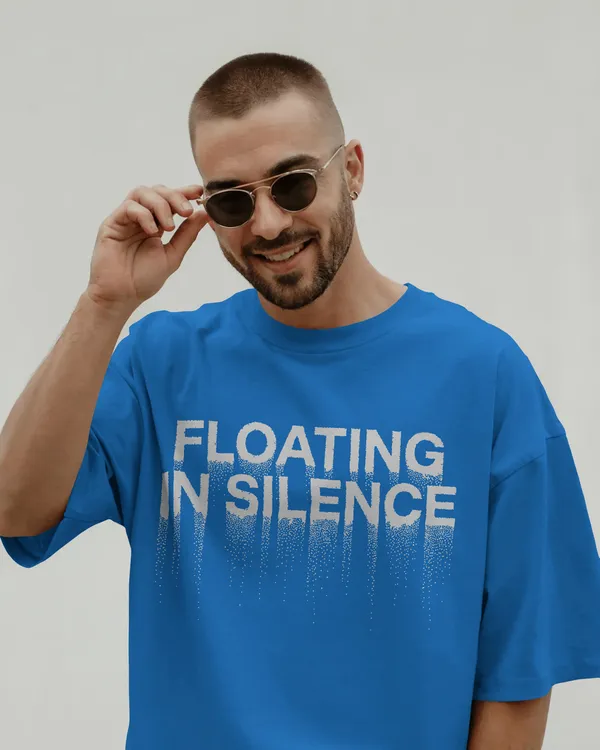 Blue_Cotton_Floating_Human_Oversized_Unisex_T-Shirt_|_Artistic_Streetwear