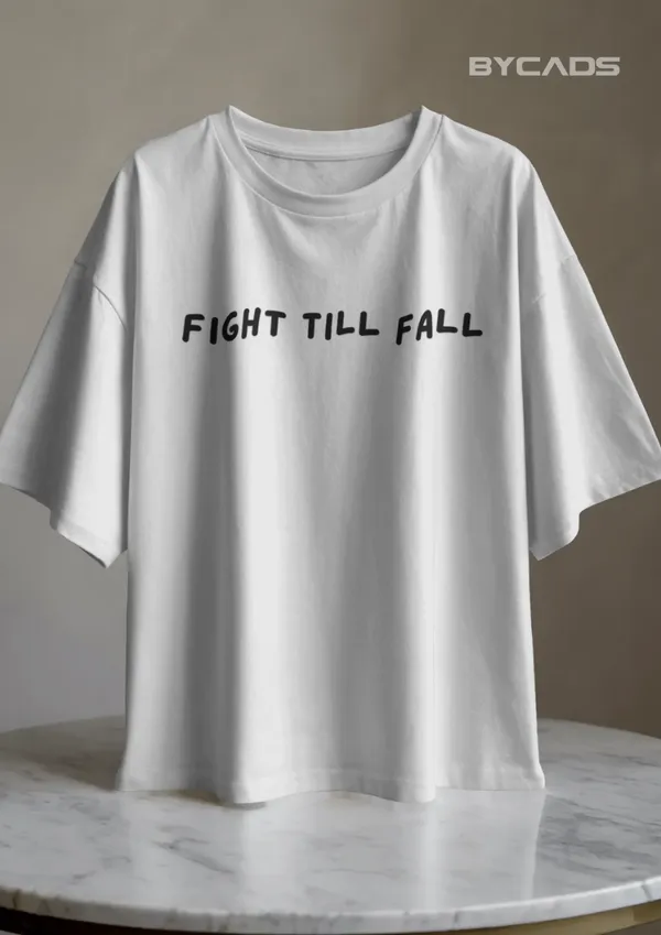 White_Cotton_Viking_Rune_Shield_Oversized_T-Shirt_|_Nordic_Warrior_Series