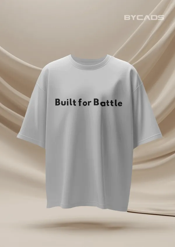 White_Cotton_Iron_Spartan_Oversized_Unisex_T-Shirt_|_Ancient_Warrior_Helmet_Graphic
