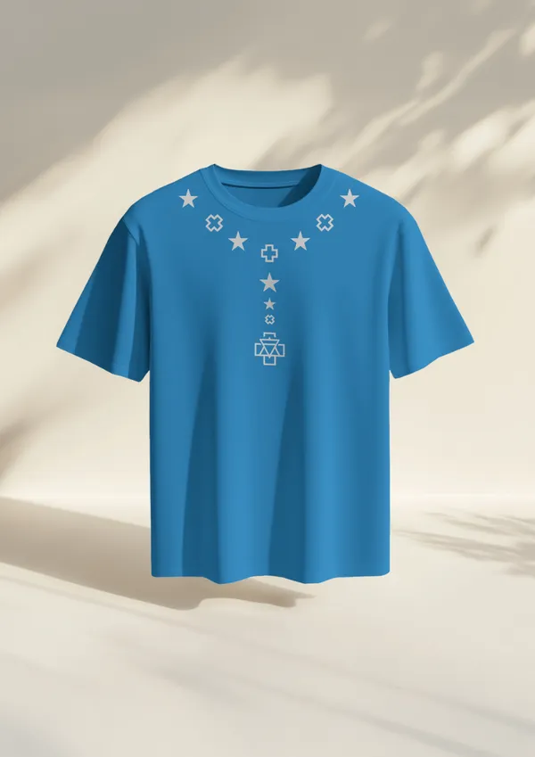 Blue_Cotton_Stellar_Alignment_Oversized_T-Shirt_|_Cosmic_Streetwear_Drop