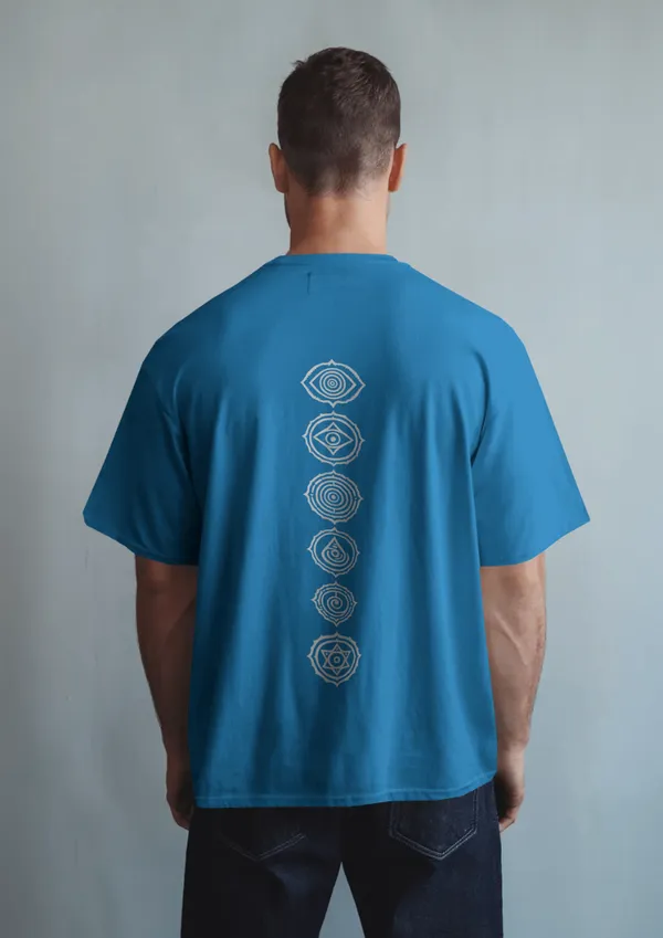 Blue_Cotton_Stellar_Alignment_Oversized_T-Shirt_|_Cosmic_Streetwear_Drop
