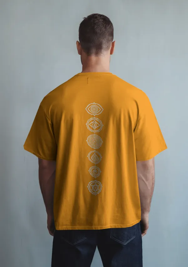 Yellow_Cotton_Stellar_Alignment_Oversized_T-Shirt_|_Cosmic_Streetwear_Drop