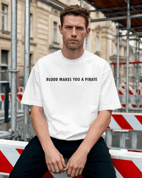 White_Cotton_Legends_Never_Die_Oversized_Pirate_T-Shirt_|_Street_Legacy_Drop
