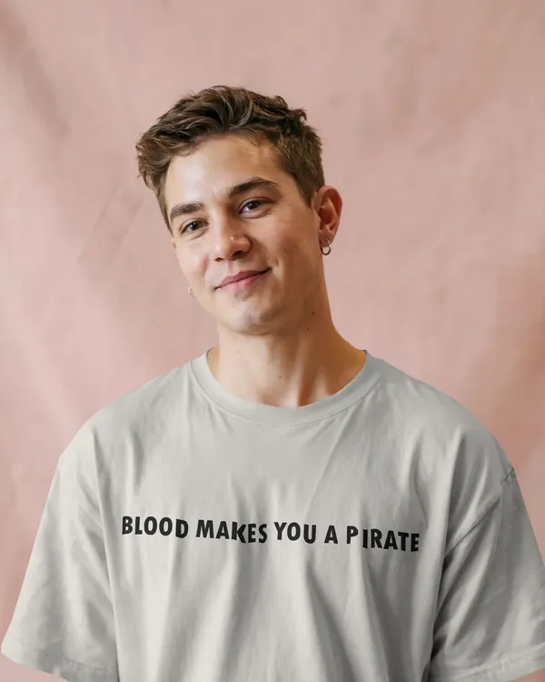 White_Cotton_Legends_Never_Die_Oversized_Pirate_T-Shirt_|_Street_Legacy_Drop