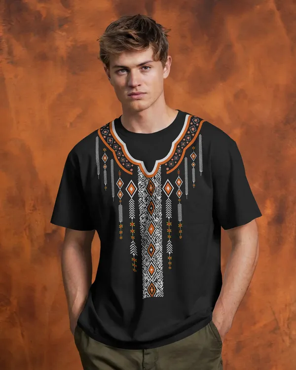 Black_Cotton_Tribal_Spirit_Oversized_Ethnic_Print_Tee