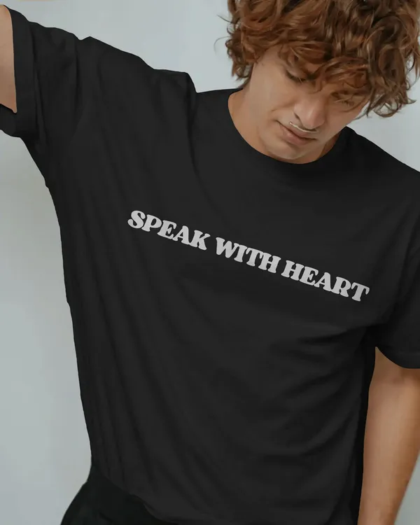 Black_Cotton_Loud_In_Silence_Oversized_Unisex_Streetwear_Graphic_Tee