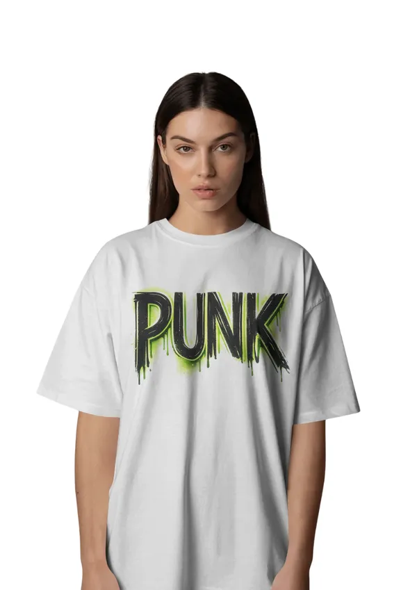 PUNK_Drip_Graphic_Oversized_Unisex_T-Shirt_Cotton_bland_-_BYCADS