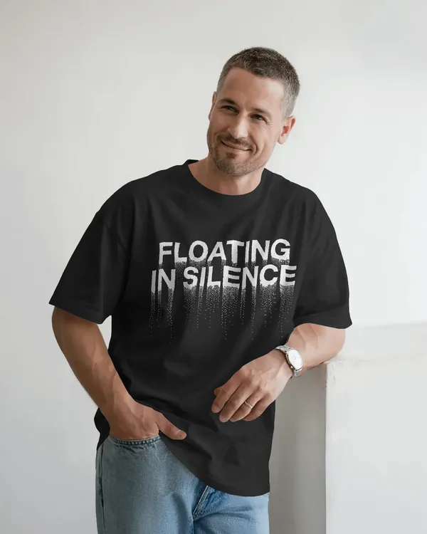 Black_Cotton_Floating_Human_Oversized_Unisex_T-Shirt_|_Artistic_Streetwear