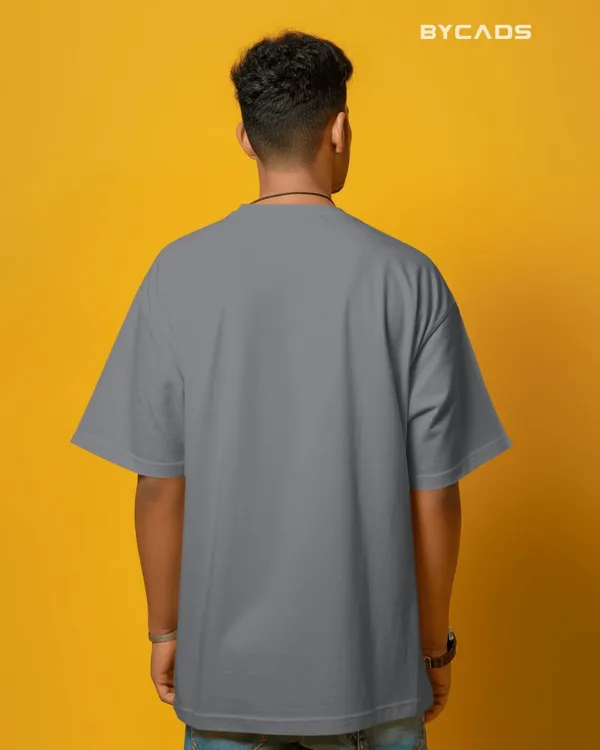 Grey_Cotton_Ride_Em_Cowboy_Oversized_Unisex_T-Shirt_|_Western_Streetwear