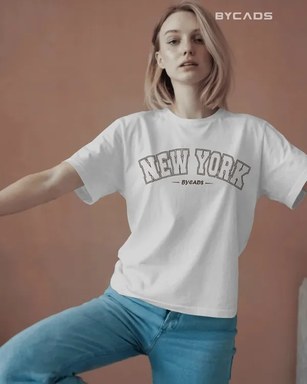 BYCADS_New_York_Oversized_T-Shirt_for_Unisex_|_Cotton_Blend_Drop_Shoulder_Relaxed_Fit_|_Casual_Streetwear_Unisex_Oversized_T-Shirt