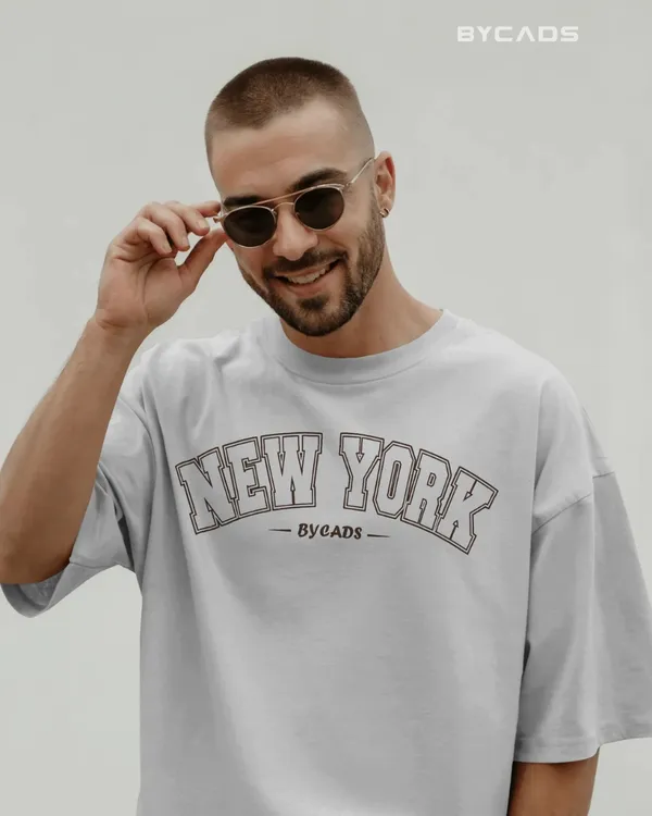 BYCADS_New_York_Oversized_T-Shirt_for_Unisex_|_Cotton_Blend_Drop_Shoulder_Relaxed_Fit_|_Casual_Streetwear_Unisex_Oversized_T-Shirt