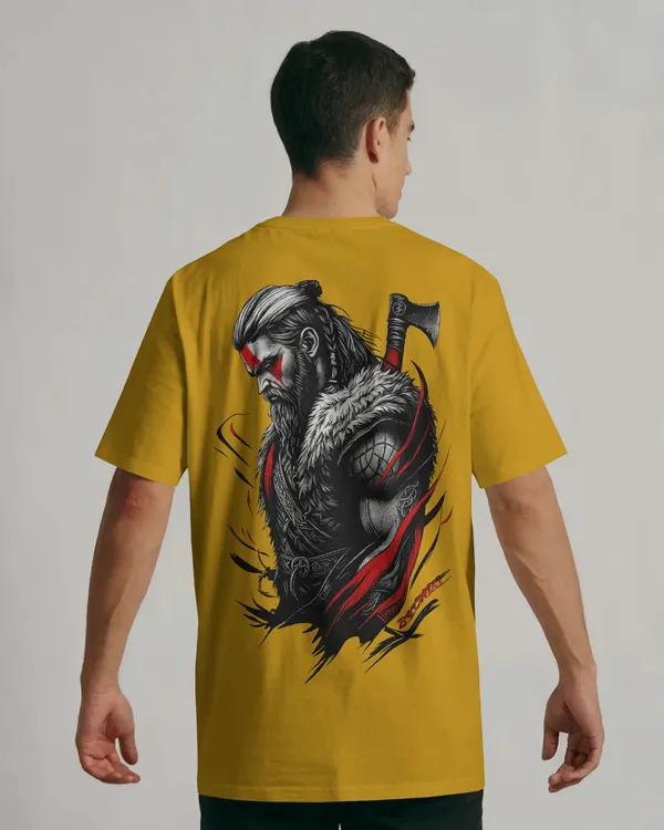 Yellow_Cotton_The_Vikings_Wrath_Oversized_Warrior_Tee