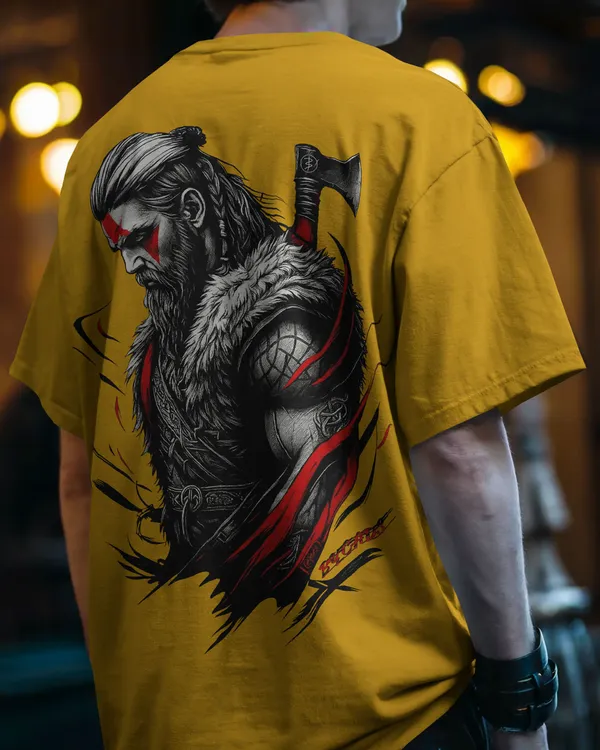 Yellow_Cotton_The_Vikings_Wrath_Oversized_Warrior_Tee