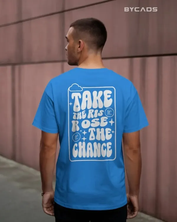 BYCADS_"Take_The_Risk"_Retro_Typography_Oversized_Cotton_T-Shirt