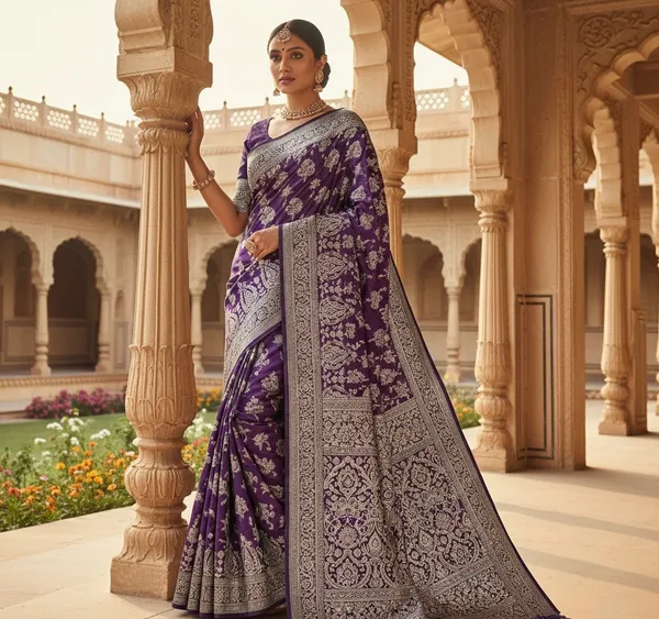 Royal_Violet_Royal_Zari_Banarasi_Silk_Saree