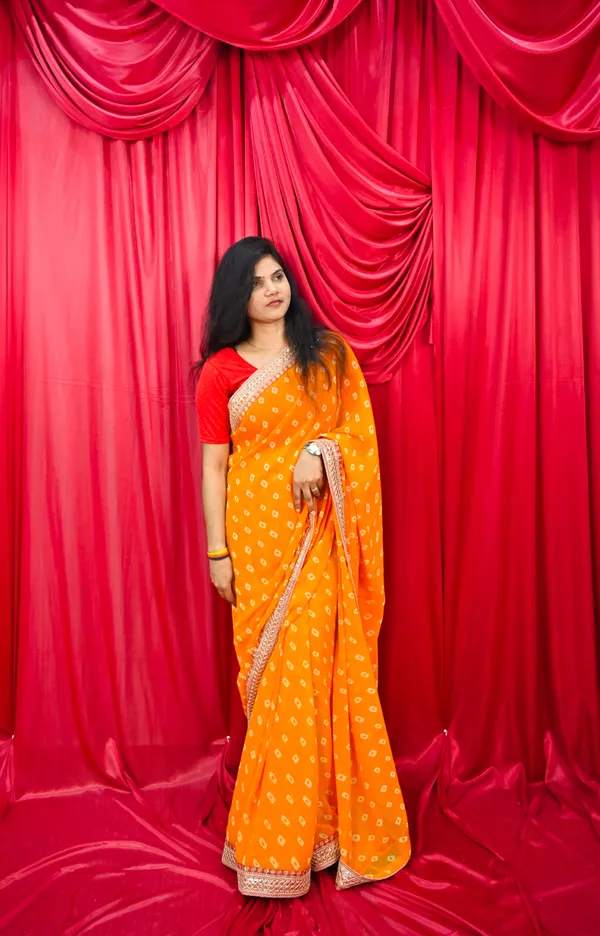 Regal_Yellow_bandhani_Zari_Woven_Saree