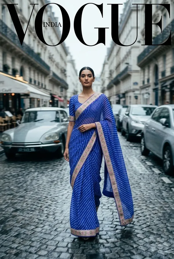 Regal_Royal_Blue_Striped_Saree_with_Embroidered_Floral_Border