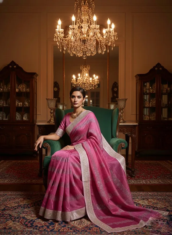 Rose_Dusk_Crunch_Saree_with_Antique_Zari_Border