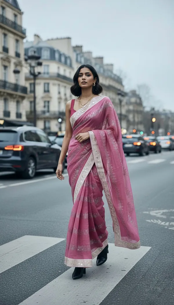 Rose_Dusk_Crunch_Saree_with_Antique_Zari_Border