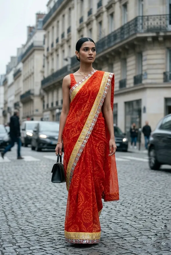 Royal_Crimson_Bandhani_Grace_Saree