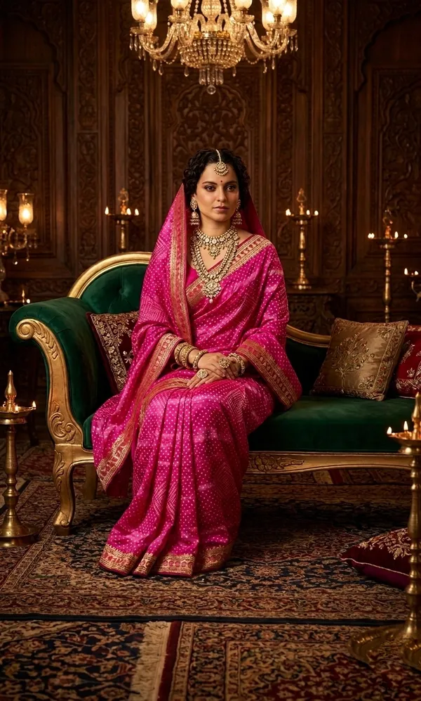 Royal_Fuchsia_Pink_Silk_Saree_with_Ornate_Gold_Zari_Border