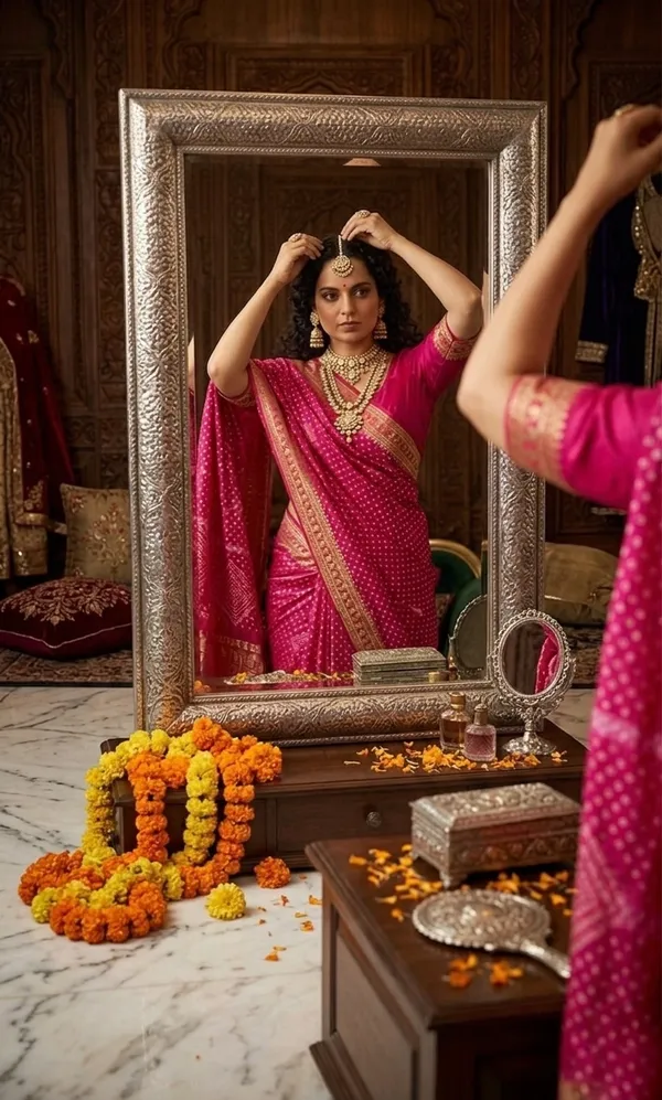 Royal_Fuchsia_Pink_Silk_Saree_with_Ornate_Gold_Zari_Border