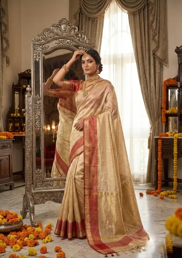 Royal_Heritage_Gold_Zari_Organza_Saree