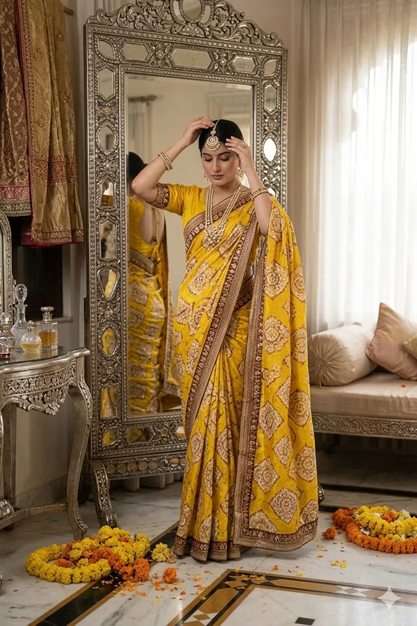 Royal_Mustard_Heritage_Saree