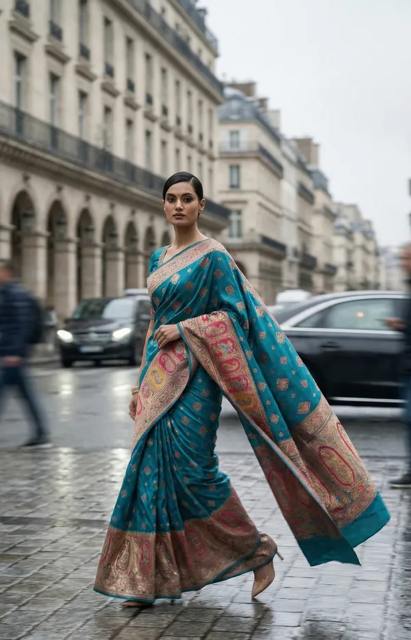 Royal_Teal_Blue_Silk_Saree_with_Rich_Meenakari_Zari_Work