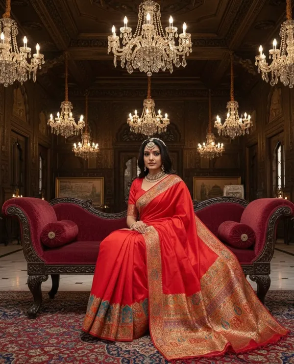 Traditional_Red_Silk_Saree_with_Exquisite_Meenakari_Zari_Work