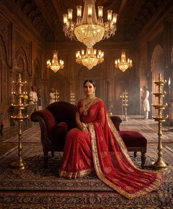Classic_Crimson_Bandhani_With_Multiwork_Border