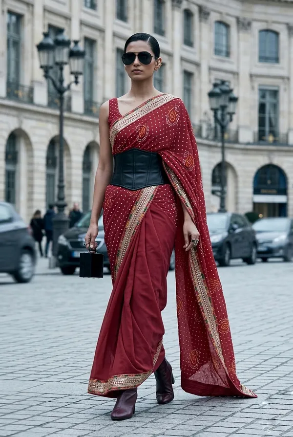 Classic_Crimson_Bandhani_With_Multiwork_Border