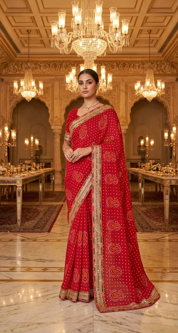 Classic_Crimson_Bandhani_With_Multiwork_Border