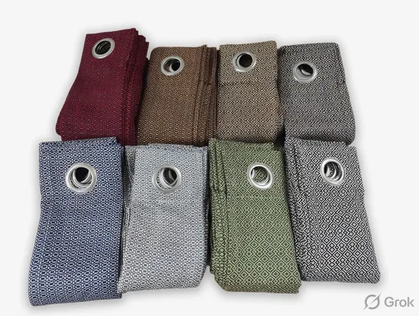 LAVYA_CREATIONS.PACK_OF2.DOBBY_CURTAINS.GREY.