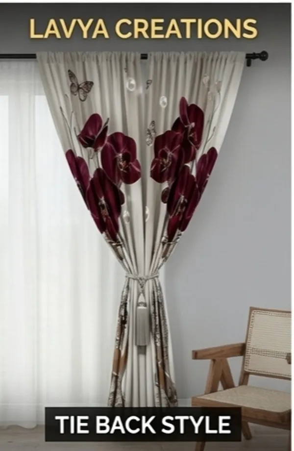 HOLLAND_BLACKOUT_DIGITAL_PRINT_CURTAINS.54_INCH_WIDTH.PACK_OF_TWO_CURTAINS.FLOWER_POT.