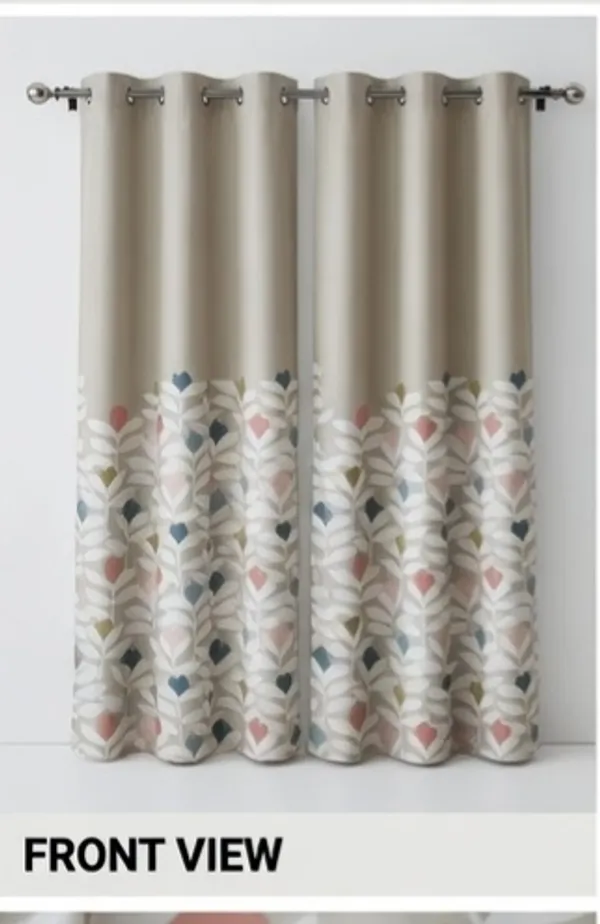 DIGITAL_PRINT_ON_HEAVY_KNIT_FABRIC.PACK_OF_TWO_CURTAINS.MULTICOLOUR.